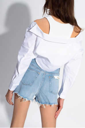 T by Alexander Wang Off-the-shoulder top