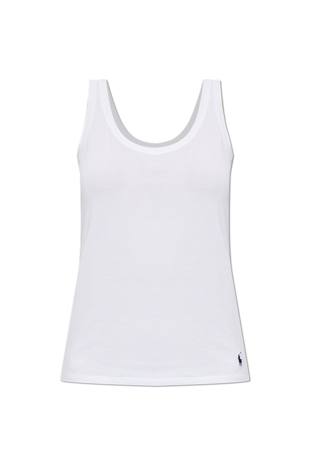 Lingerie top with embroidered logo od Polo Ralph Lauren