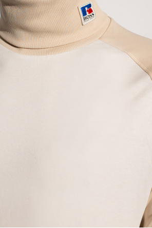 Alexander McQueen Kids Top with funnel neck