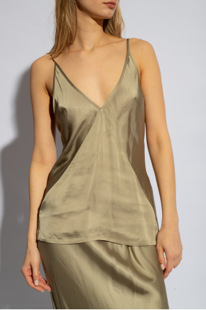 HERSKIND Satin top with straps 'Mille'