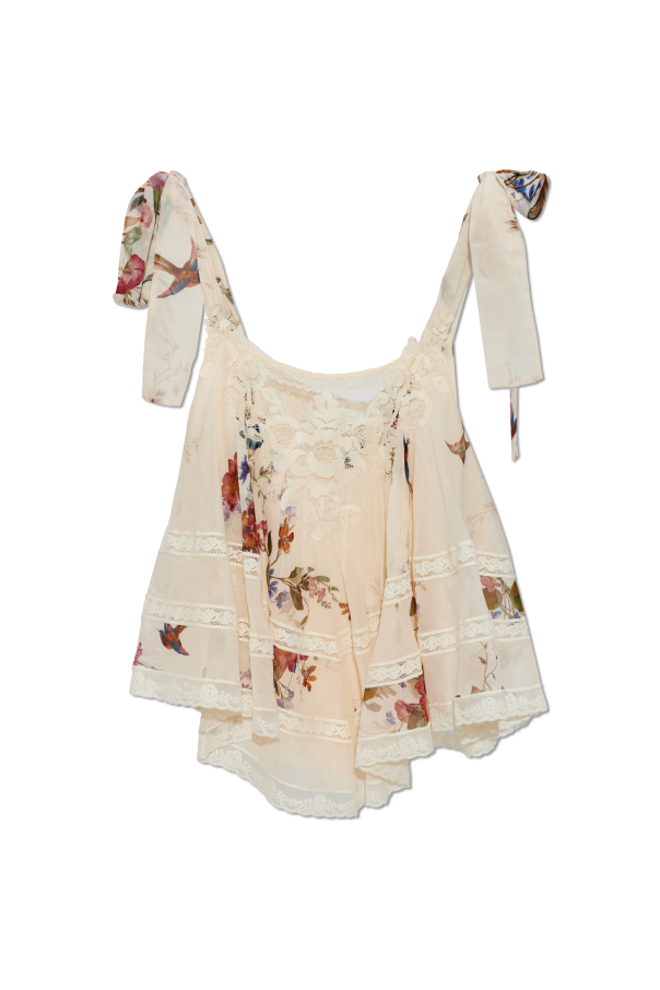 Floral motif top od Zimmermann