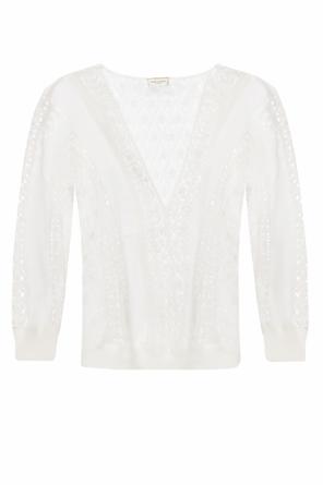 Lace sweater