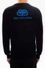 Balenciaga dress sweater with logo