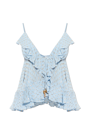 Top con hilo de lurex