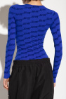 Balenciaga BLUE Monogrammed top