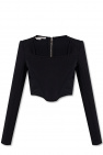 Stella McCartney BLACK Long-sleeved corset top