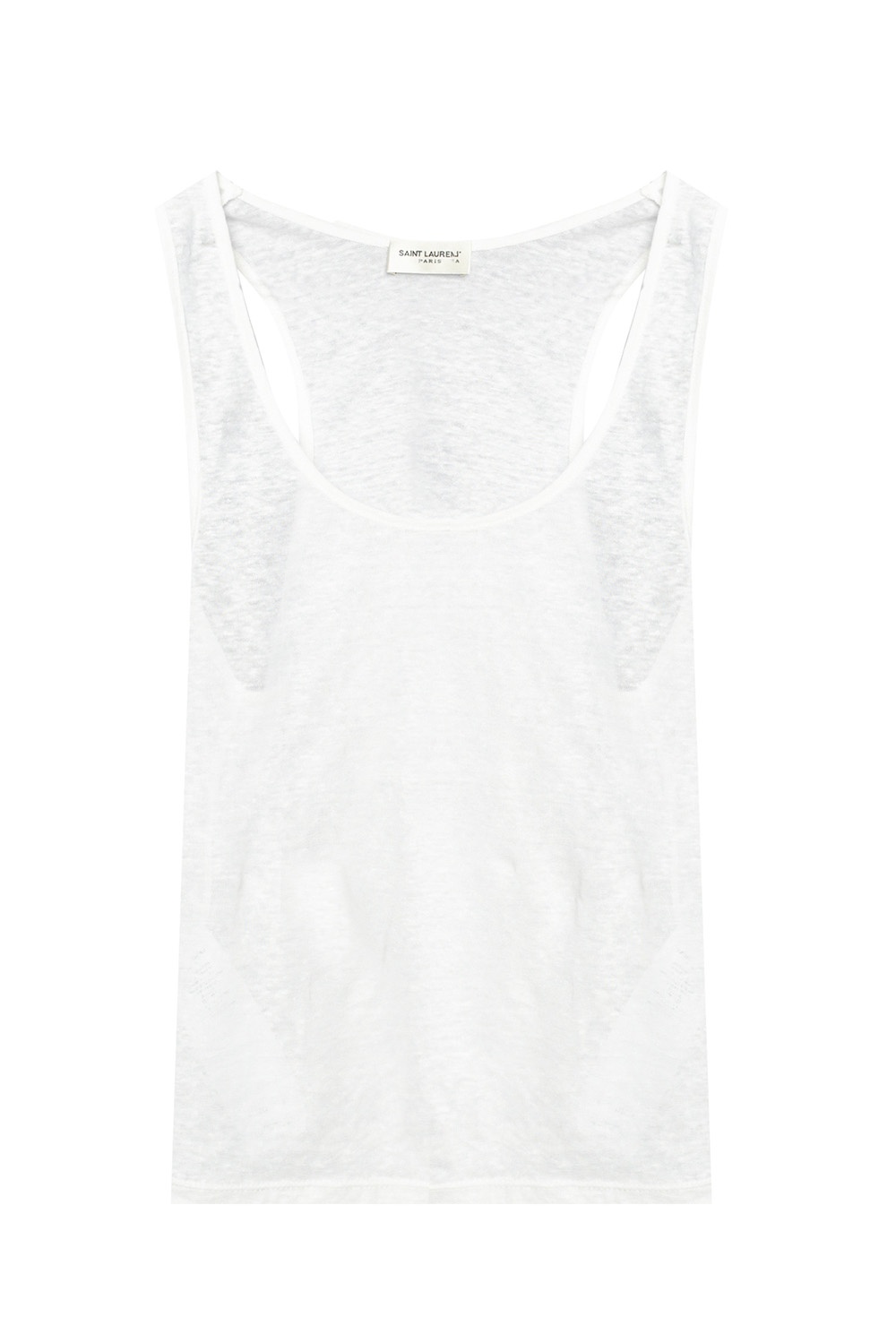 Saint Laurent See-through tank top