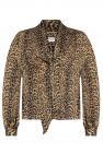 Saint Laurent Leopard print top