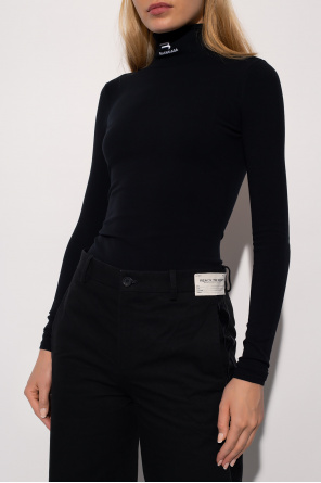 Balenciaga Ann Demeulemeester belted double breasted jacket