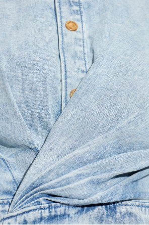 Zimmermann Camisa vaquera con lazada decorativa