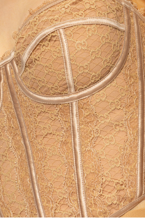 Gucci tiger Lace corset