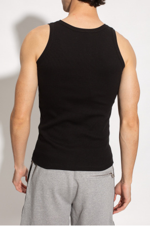 Alexander McQueen Cotton sleeveless T-shirt