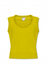 Bottega Veneta Sleeveless wool top