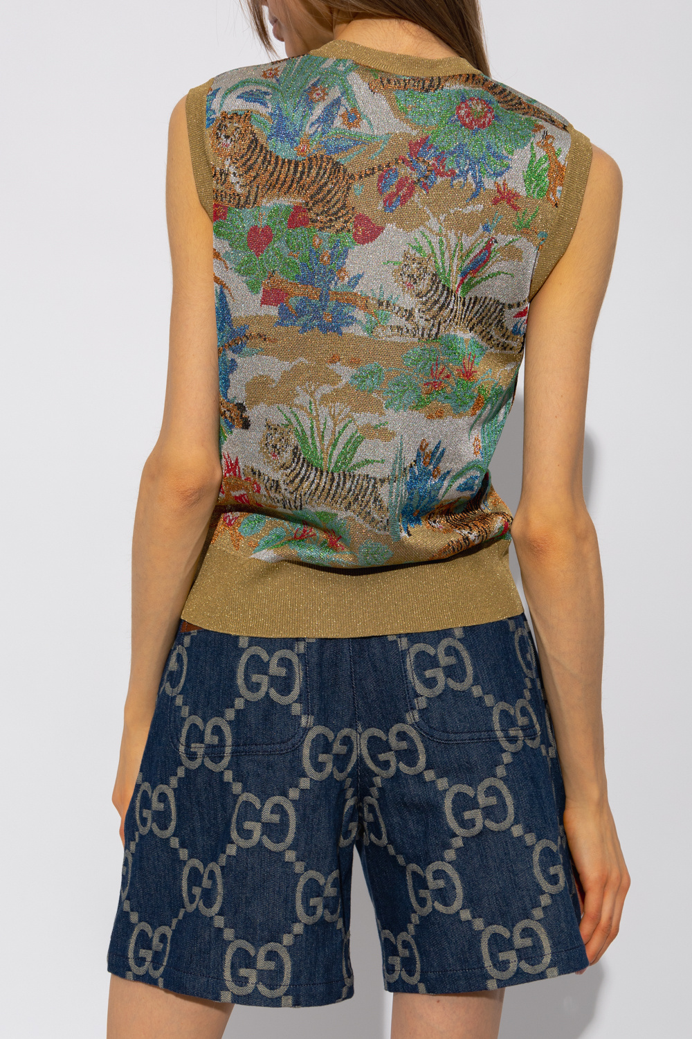 Gucci Jacquard vest from the ‘Gucci Tiger’ collection