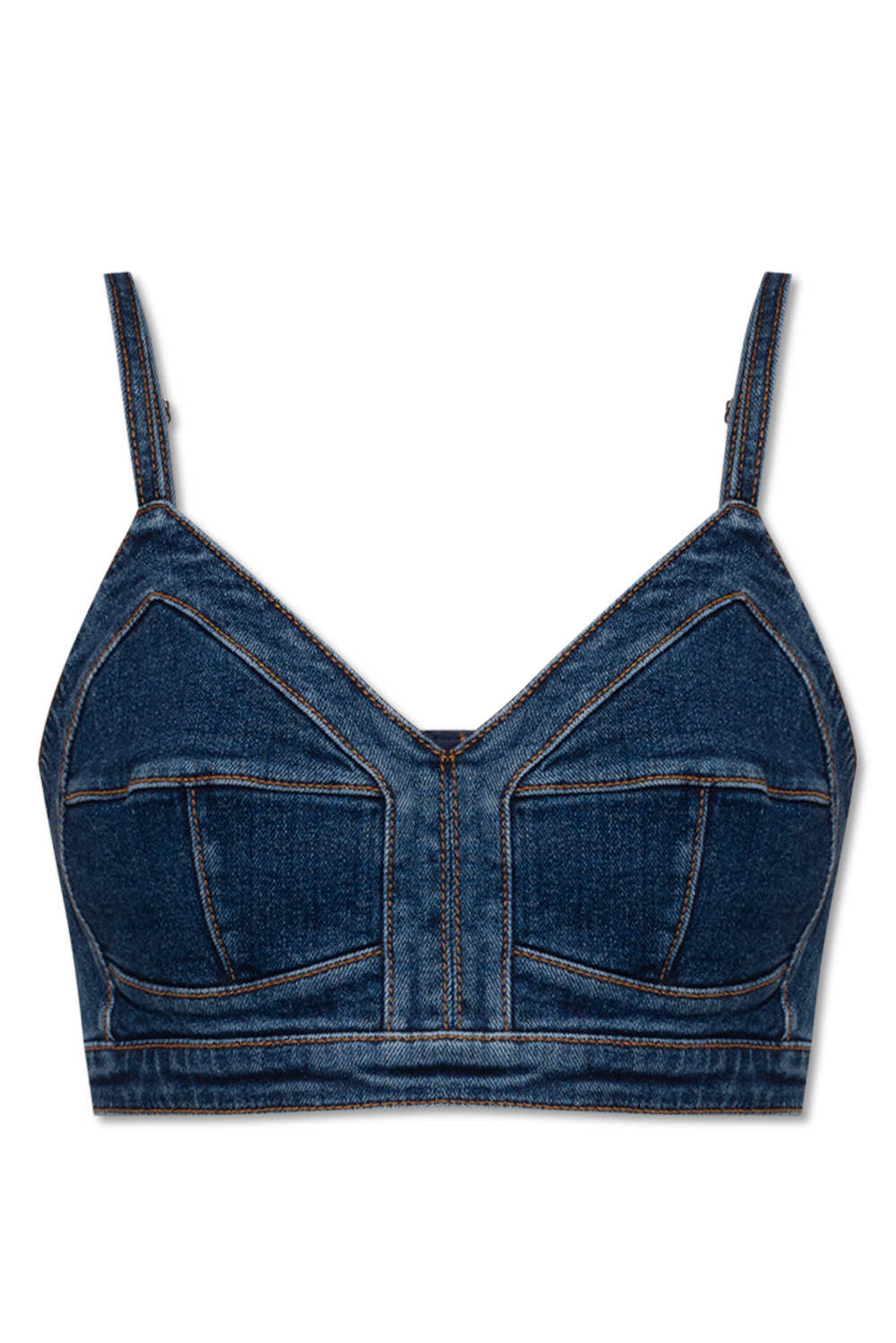 Alexander McQueen Denim top