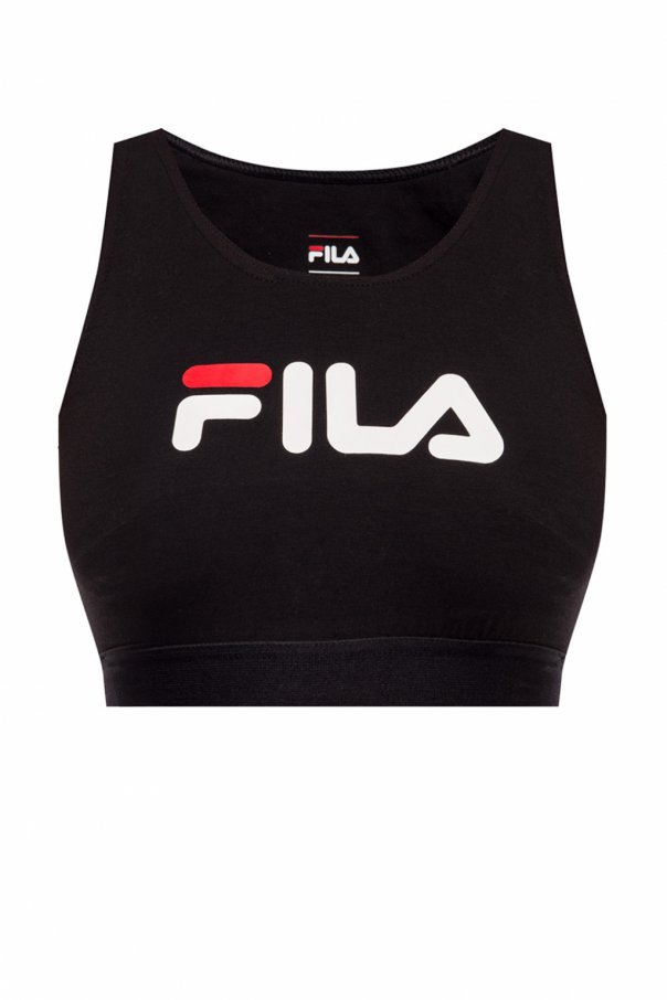 red fila sports bra