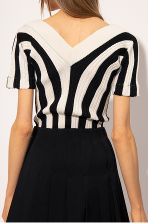 Bottega Veneta Striped top