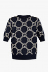 Gucci NAVY BLUE Sweater with monogram