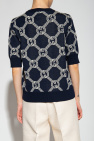 Gucci NAVY BLUE Sweater with monogram