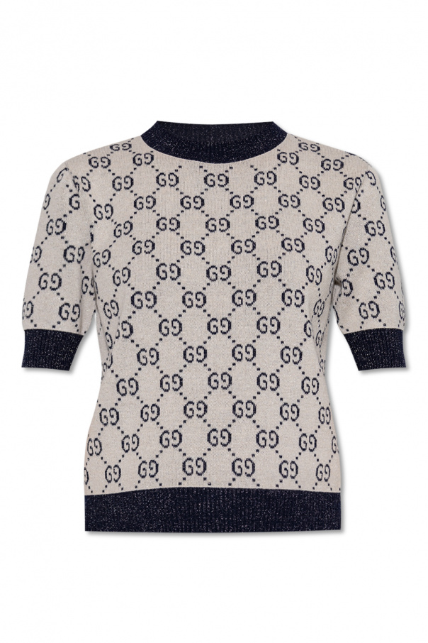 Gucci GUCCI SHORT SLEEVE SWEATER