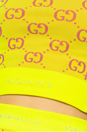 Gucci Gucci crystal-embellished interlocking G hair slide
