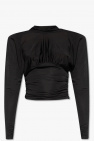 Yves Saint Laurent Pre-Owned 1990s sequinned short-sleeved blouse