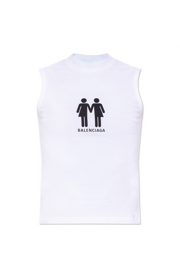 Balenciaga ‘Pride 2022’ sleeveless T-shirt