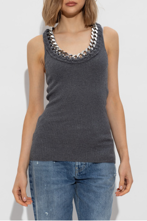Stella McCartney Top with decorative chain