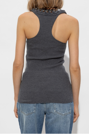 Stella McCartney Top with decorative chain