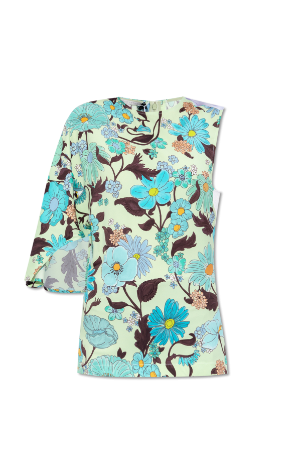 Top with floral motif od Stella McCartney
