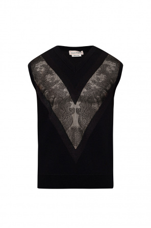 alexander mcqueen logo printed cotton jersey t shirt