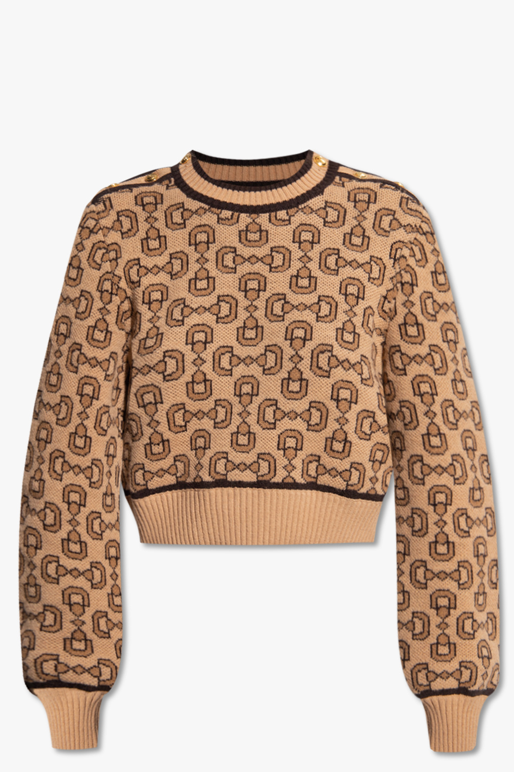 gucci tiered Wool sweater