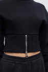 Alexander McQueen BLACK Zip-up sweatshirt