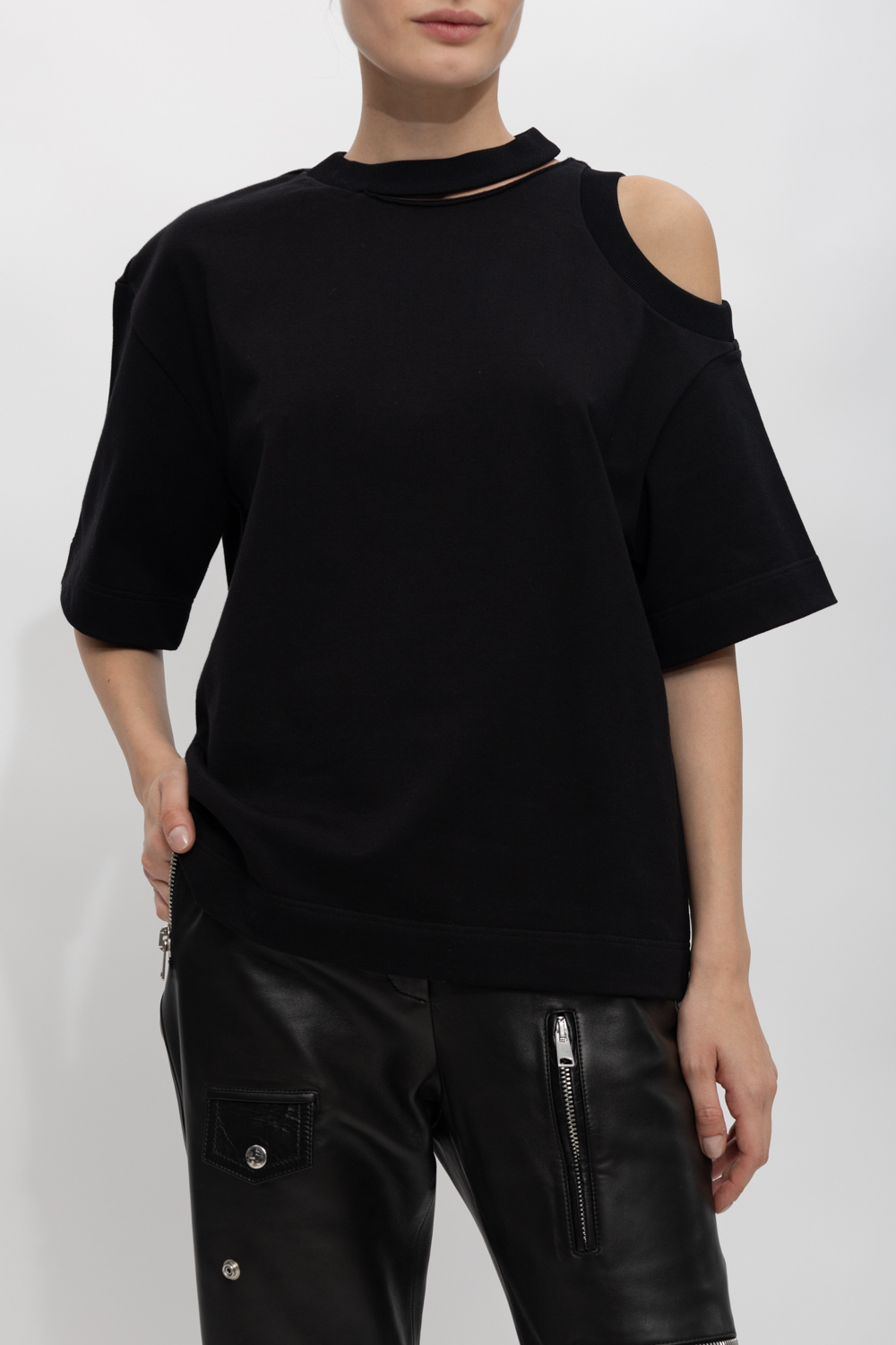 Alexander McQueen Cut-out top