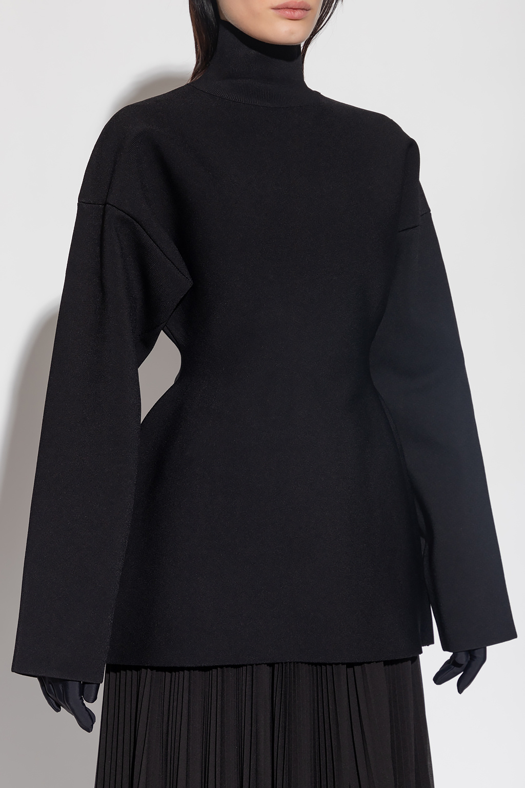 Balenciaga Hourglass turtleneck top