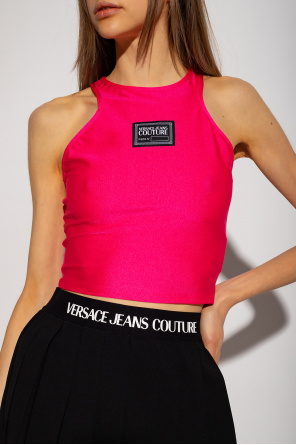 Versace Jeans Couture Patched tank top