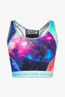 Versace Jeans Couture Patterned sports top