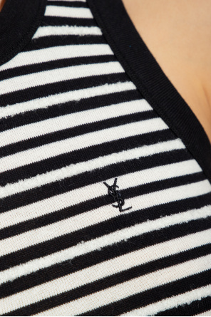 Saint Laurent Top with logo