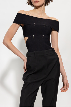 Alexander McQueen Top with cut-outs