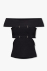 Alexander McQueen Top with cut-outs
