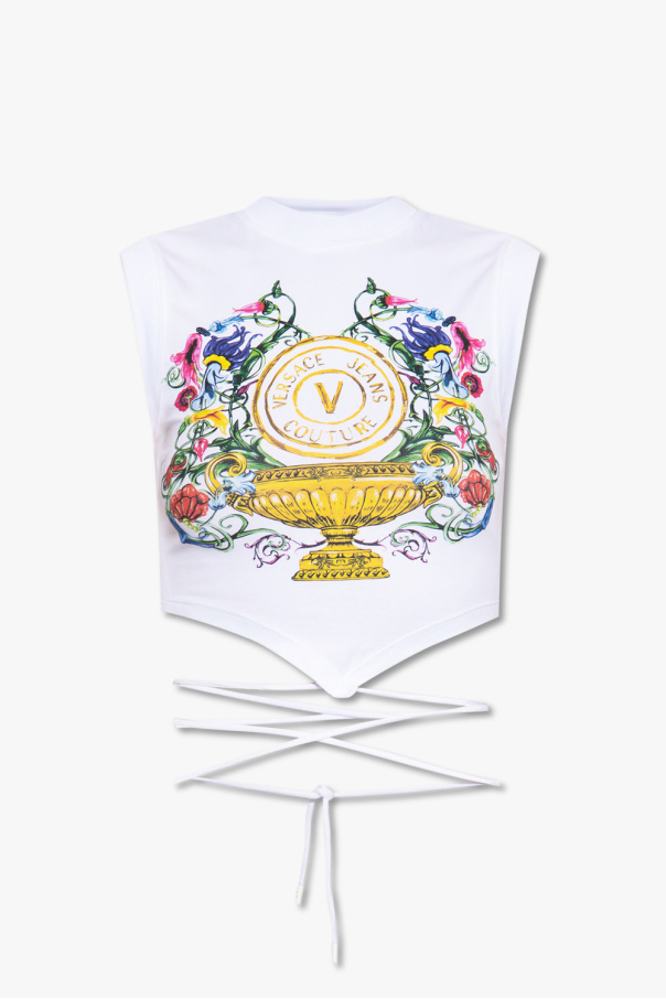 Versace jeans Junya Couture Floral top