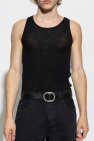 Saint Laurent BLACK Sleeveless T-shirt