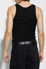 Saint Laurent BLACK Sleeveless T-shirt