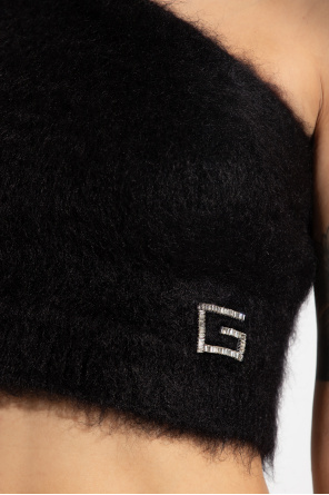 Gucci Mohair one-shoulder top