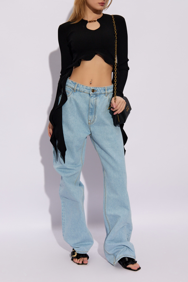 Versace Jeans Couture Top z długimi rękawami