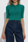 Gucci GREEN Ribbed Top