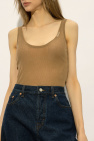 Gucci BROWN Spaghetti strap top