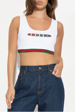 Gucci Krótki top