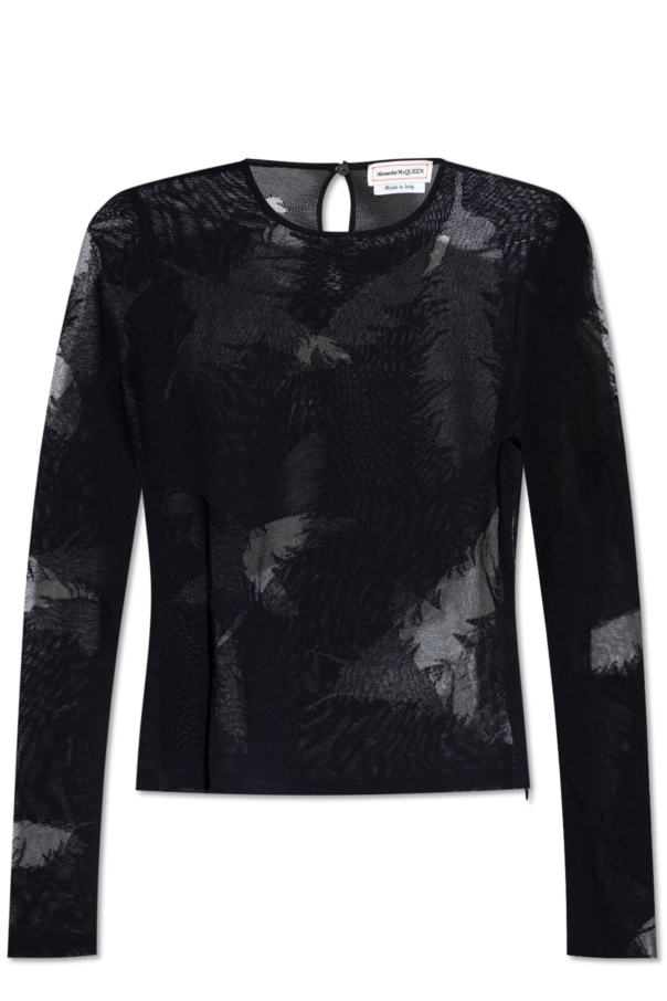 Alexander McQueen Long Sleeve Top