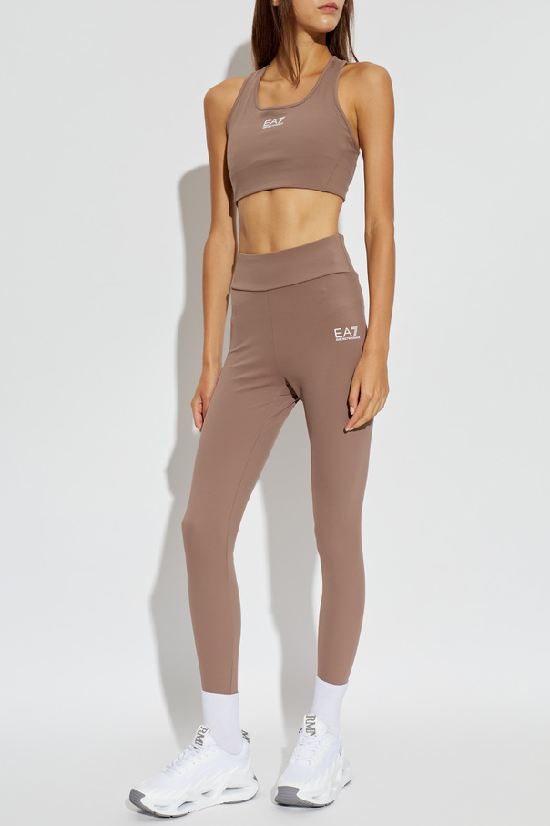 EA7 Emporio Armani Krótki top treningowy